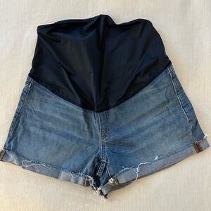 Madewell Maternity Denim Shorts